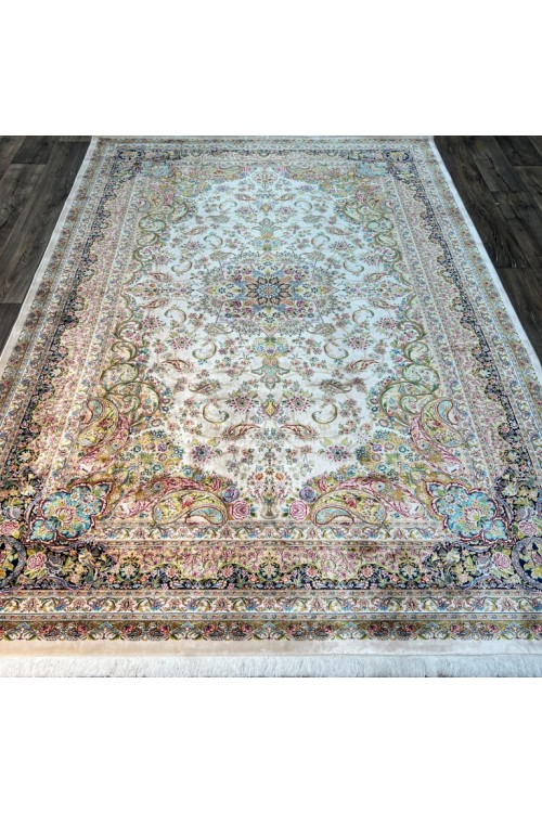 Иранский ковер Qum 442 Крем